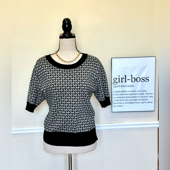 Michael Kors Short Sleeve Sweater - Picture 2 of 5